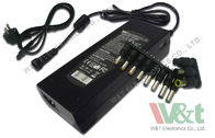 C.C universel manuel 10V - 20V d'adaptateur de courant alternatif 90W de carnet d'intérieur d'ordinateur portable avec USB