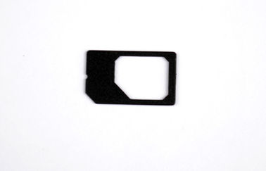 MINI adaptateur noir standard de SIM pour tout le téléphone portable 1,5 x 2.5cm