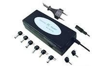 Ordinateur portable universel 120W d'adaptateur de courant alternatif Pour la famille avec 8 bouts de fourche 2 fourches/3