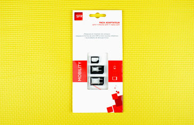 Adaptateur micro de 3FF SIM