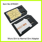 Micro noir en plastique de haute qualité à l'adaptateur normal de SIM pour IPhone 4