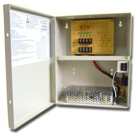 FCC de la CE de l'alimentation d'énergie de degré de sécurité de télévision en circuit fermé de 4Way 5A 12V pour PTZ/DVR/LED Dricer