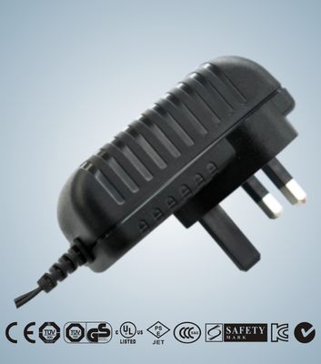 adaptateurs de puissance de commutation de Ktec de série de 24W KSAS024 avec l'éventail pour l'usage général d'I.T.E, boîtier décodeur