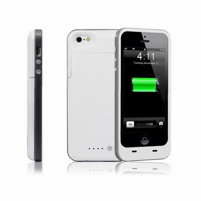 Batterie de secours de chargeur de puissance portative de cas pour Iphone 5s, paquet de secours de puissance de batterie