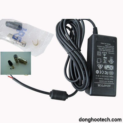C.C noir/gris 6pin Hr10A-7p-6s (73) de l'adaptateur 12V d'alimentation d'énergie d'appareil-photo de commutation