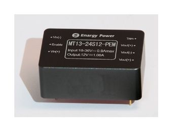 Les alimentations d'énergie faites sur commande pour le convertisseur militaire de DC-DC ont produit 12V MT13-24S12-PEM