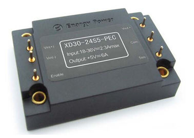 module de convertisseurs de 30W DC-DC, 24 volt à 5 volts le convertisseur continu-continu XD30-24S5-PEC