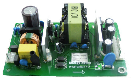 Basse alimentation d'énergie médicale d'ondulation et de bruit avec la protection SC60D-220S24A de court-circuit