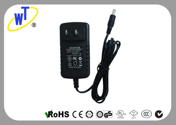 C.A. 50Hz 220V a entré l'adaptateur de puissance de Wallmount de production de C.C 18W avec la prise de ccc, 2 bornes