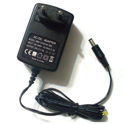 Adaptateur 9V 2A 18W ESD/CAS de puissance de l'Amérique de bâti de mur à C.A. de l'Internet 240V