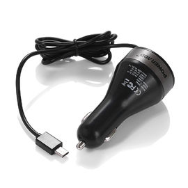 chargeur de voiture de port USB de 4.2A 21W trois avec l'adaptateur micro intégré de puissance de câble d'USB