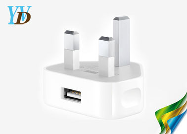 Prise standard BRITANNIQUE portative des accessoires 5V 1A USB de Smartphone d'adaptateur de puissance d'USB de voyage