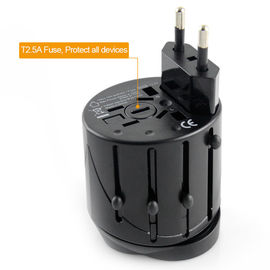 Adaptateur de courant alternatif De voyage international avec le port USB et fusible protégé