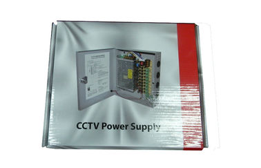 Alimentation d'énergie d'appareil-photo de télévision en circuit fermé des 9 Manche, boîte d'alimentation d'énergie de télévision en circuit fermé de 12V 5Amps