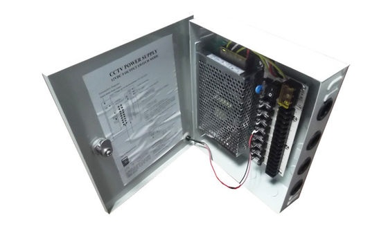 la Manche de la boîte 9 d'alimentation d'énergie de télévision en circuit fermé de 12V 5Amps, alimentation d'énergie d'appareil-photo de télévision en circuit fermé