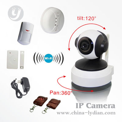 Caméra de sécurité audio de la vision nocturne de réseau d'appareil-photo d'IP de HD WiFi/télévision en circuit fermé