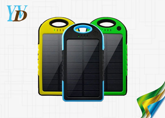 Imperméabilisez la banque ultra-mince antichoc de puissance de panneau solaire du support 4000mAh de Crashproof