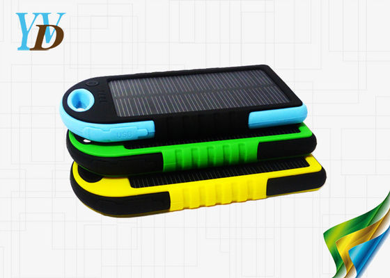 Imperméabilisez la banque ultra-mince antichoc de puissance de panneau solaire du support 4000mAh de Crashproof
