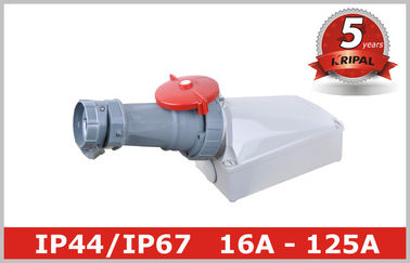 Blanc adaptateur électrique industriel 380V - 4150V de 3 débouchés de phase
