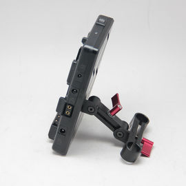 Adaptateur du système d'alimentation d'énergie de plat de batterie de V-Bâti/15mm pour l'installation d'appareil-photo