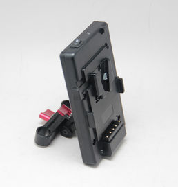 Adaptateur du système d'alimentation d'énergie de plat de batterie de V-Bâti/15mm pour l'installation d'appareil-photo