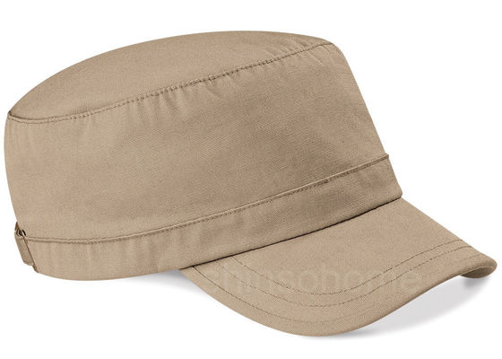 Bleu vide de chapeau d'armée de coton avec la boucle en métal, chapeau d'armée d'hommes 22 pouces