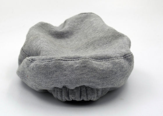 Gris militaire adapté aux besoins du client de Flexfit de blanc de chapeau de coton d'hommes/femmes avec le bord incurvé
