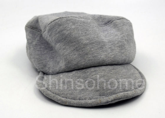 Gris militaire adapté aux besoins du client de Flexfit de blanc de chapeau de coton d'hommes/femmes avec le bord incurvé