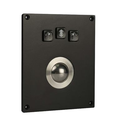 Boule de commande de militaires du noir 25mm à l'épreuve du vandalisme avec de la résine phénolique rouge Mechnical