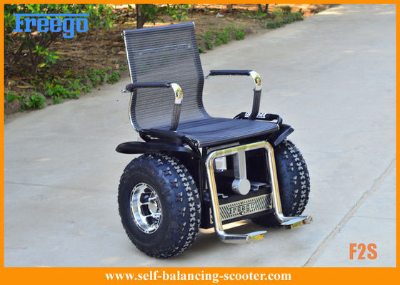 Fauteuil roulant de équilibrage de scooter d'individu de roue du moteur 2 de C.C montant sans à-coup F2S