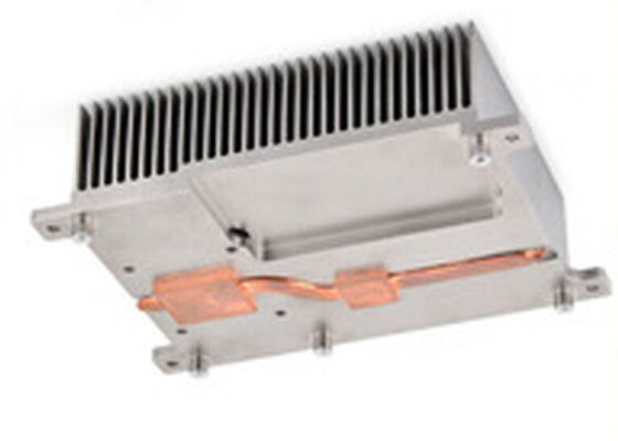 Radiateur en aluminium médical d'aileron de Pin d'en cuivre avec le caloduc 1pc