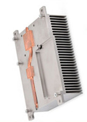 Radiateur en aluminium médical d'aileron de Pin d'en cuivre avec le caloduc 1pc