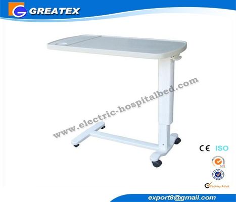 Tables de chevet réglables mobiles médicales d'hôpital avec des roues pour la clinique, maison