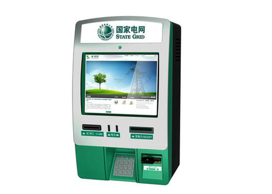 L'électricité, l'eau, facture de gaz paiement mural kiosque / kiosques pour pièce Hopper