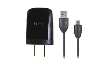 Convertisseur d'adaptateur de chargeur de voyage d'OEM 5V 2A USB pour le téléphone portable de HTC, couleur noire
