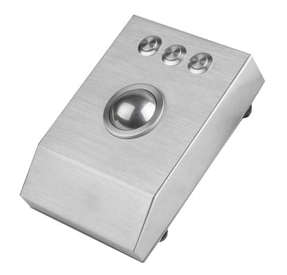 Boule de commande rocailleuse de laser du bureau 38mm d'acier inoxydable en métal avec la résolution de 1200 DPI