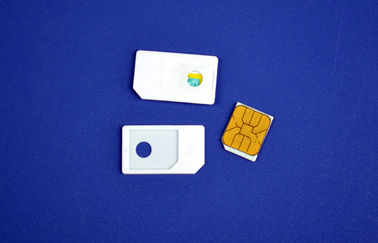 adaptateur micro de carte de l'ABS en plastique SIM de l'iPhone 4S SIM régulier 3FF à 2FF